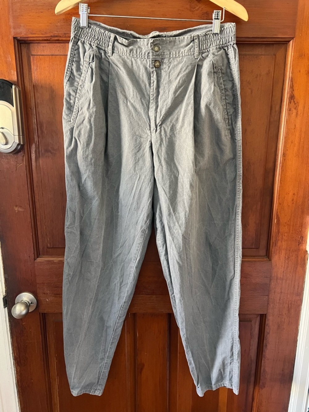 Vintage Cotler Pleated Trousers High Waisted Cotton 30/32M Unisex Minimalist